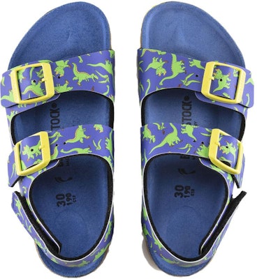 (Preschool) Birkenstock Arizona Narrow 'Blue Yellow' 1021712 Shop (Preschool) Birkenstock Arizona Narrow 'Blue Yellow' 1021712