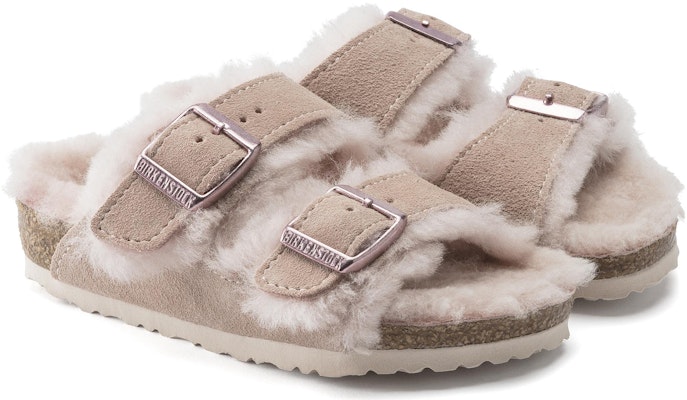(Preschool) Birkenstock Arizona Shearling 'Light Rose' 1020501 Shop (Preschool) Birkenstock Arizona Shearling 'Light Rose' 1020501