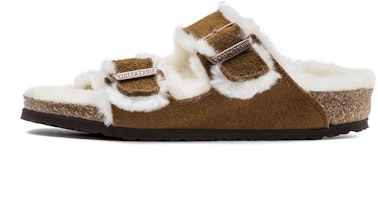 (Preschool) Birkenstock Arizona Shearling 'Narrow Brown' 1017792 (Preschool) Birkenstock Arizona Shearling 'Narrow Brown' 1017792
