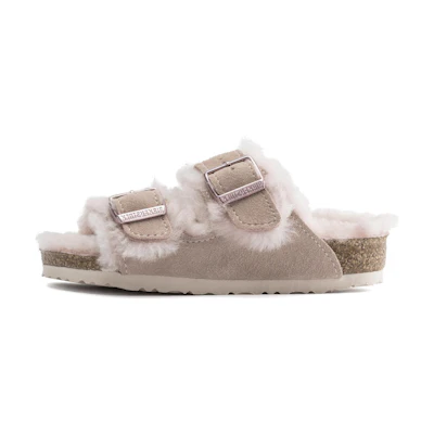 (PS) Birkenstock Arizona Shearling 'Narrow Light Rose Pink'