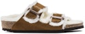 (Preschool) Birkenstock Arizona Shearling 'Narrow Brown' 1017792