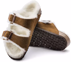 Purchase (PS) Birkenstock Arizona Shearling 'Marrón Estrecho' 1017792