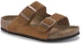 (Preschool) Birkenstock Arizona Suede 'Brown Narrow' 1024345