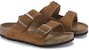 (Preschool) Birkenstock Arizona Suede 'Brown Narrow' 1024345