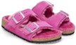 Lookbook (Preschool) Birkenstock Arizona Suede Narrow 'Plush Purple' 1025117