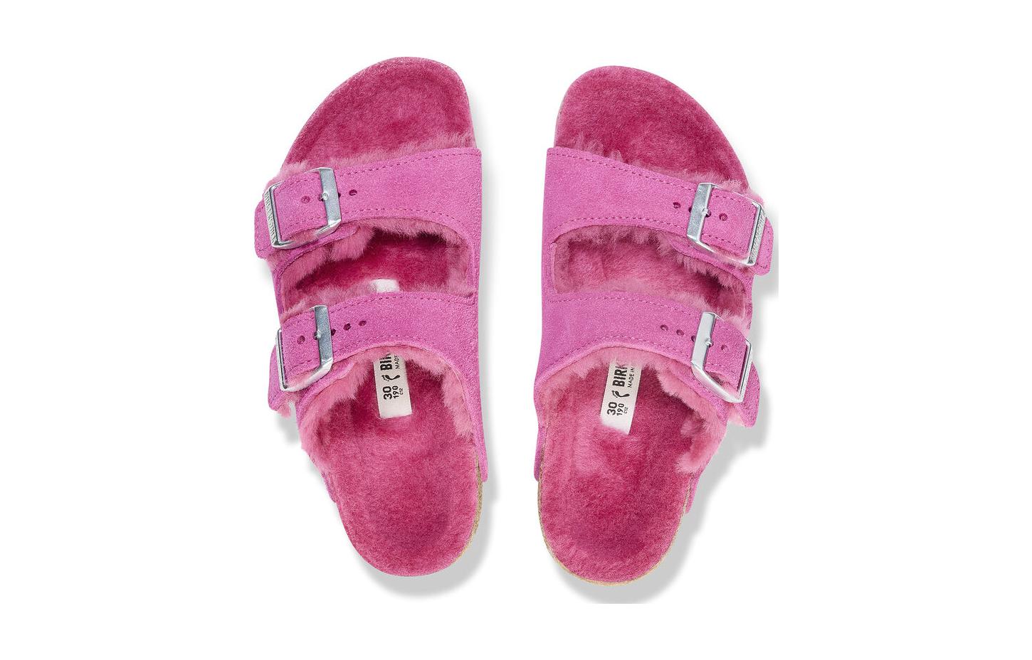 Shop (PS) Birkenstock Arizona Suede Narrow ''Plush Purple'' Ungu Plush 1025117