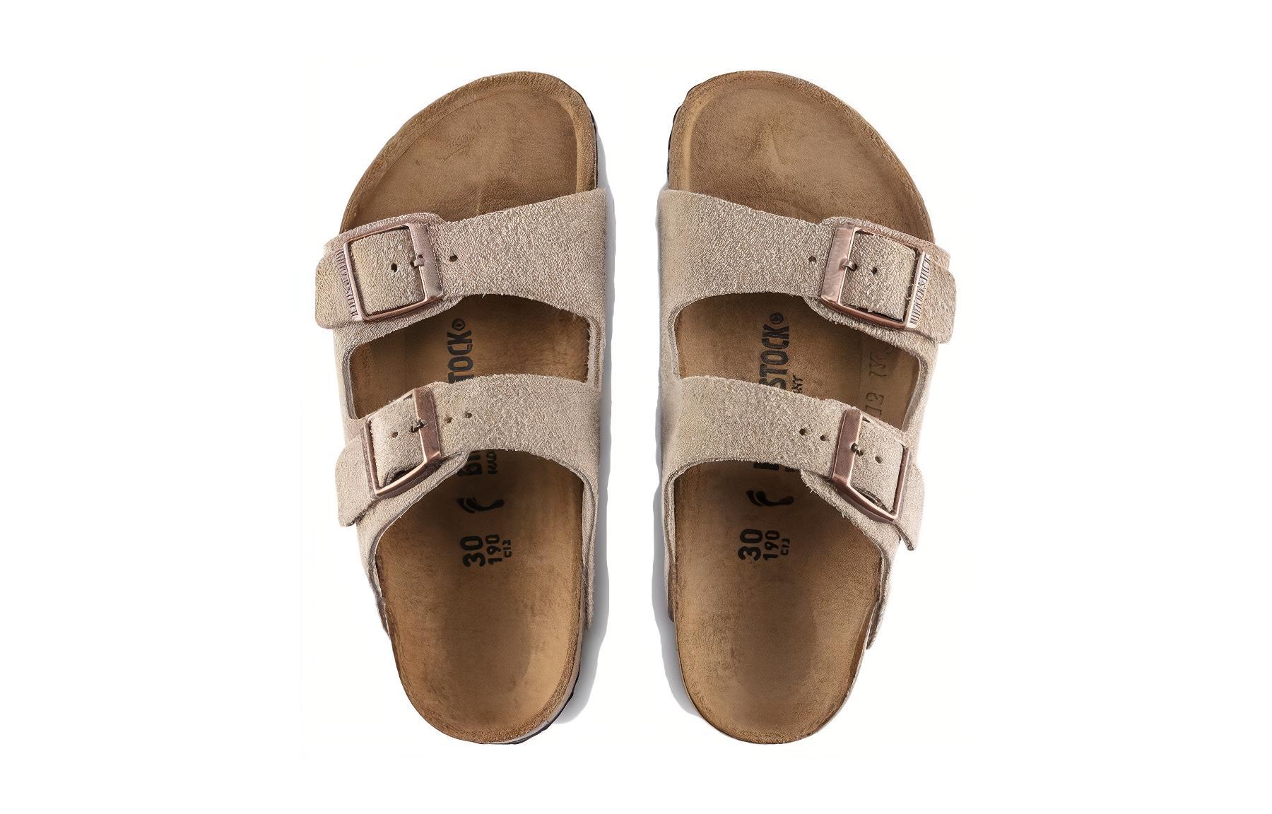 Shop (PS) Zapatillas Birkenstock Boston de Ante 'Mocha Narrow'. 1021704