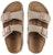 (Preschool) Birkenstock Boston Suede Slippers 'Mocha Narrow' 1021704