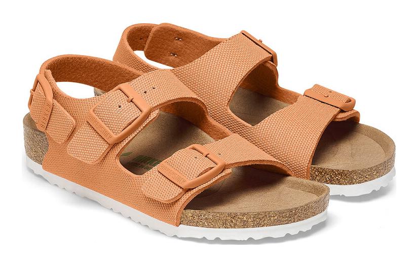 Lookbook (PS) ビルケンシュトック キャンバス コンフォート 'オレンジバックル' 1025162