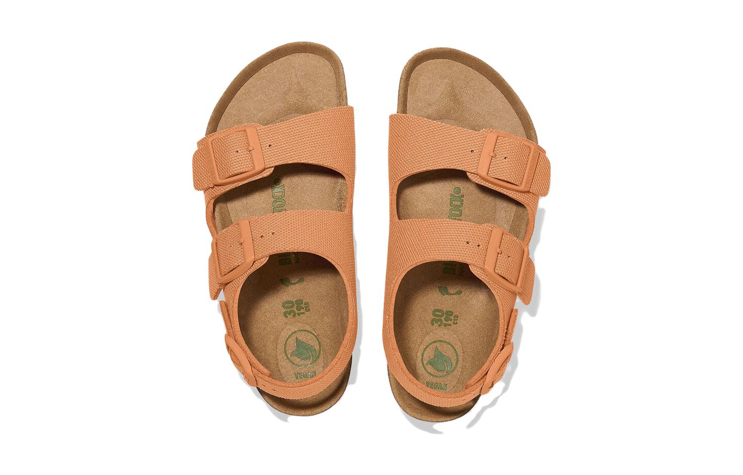 Shop (PS) ビルケンシュトック キャンバス コンフォート 'オレンジバックル' 1025162