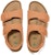 (Preschool) Birkenstock Canvas Comfort 'Orange Buckle' 1025162