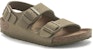 (Preschool) Birkenstock Canvas Comfort Sandal Narrow 'Khaki Buckle' 1024376