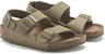 (Preschool) Birkenstock Canvas Comfort Sandal Narrow 'Khaki Buckle' 1024376