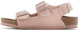 Buy (Preschool) Birkenstock Canvas Comfort Sandals 'Regular Pink Buckle' 1024362