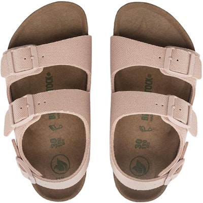 (Preschool) Birkenstock Canvas Comfort Sandals 'Regular Pink Buckle' 1024362 Shop (Preschool) Birkenstock Canvas Comfort Sandals 'Regular Pink Buckle' 1024362