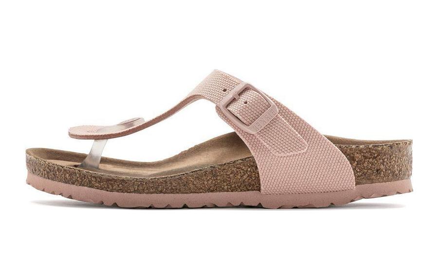Buy (PS) Sandalias Birkenstock Canvas Comfort Soft Footbed Punta Redonda 'Narrow Rosa' 1024333