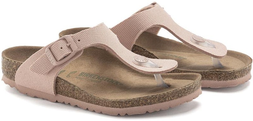 (Preschool) Birkenstock Canvas Comfort Soft Sole Round Toe Thong Sandals 'Pink Regular Edition' 1024307 Lookbook (Preschool) Birkenstock Canvas Comfort Soft Sole Round Toe Thong Sandals 'Pink Regular Edition' 1024307