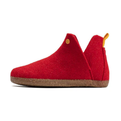 (PS) Birkenstock Casual Shoes 'Red CMFT Warm Round-Toe'