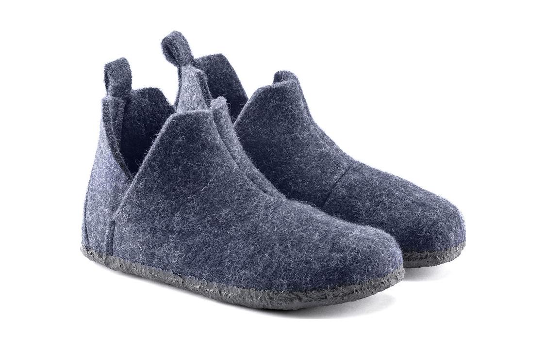 Lookbook (PS) Birkenstock Classic Round-Toe 'Deep Blue Comfort' Sandal Biru Tua. 1017917