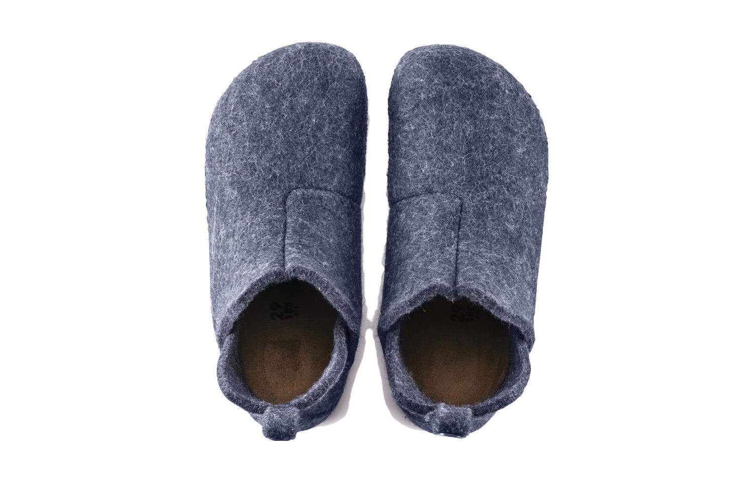 Shop (PS) Birkenstock Classic Round-Toe 'Deep Blue Comfort' Sandal Biru Tua. 1017917