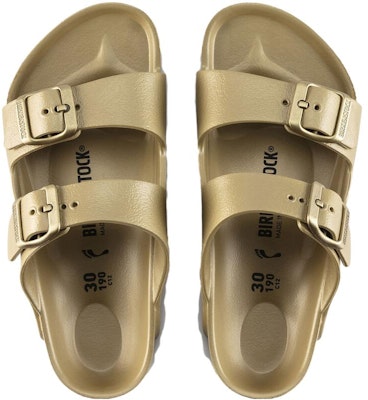 (Preschool) Birkenstock Classic Round Toe Slides 'Comfortable Staple Gold Buckle' 1022939 Shop (Preschool) Birkenstock Classic Round Toe Slides 'Comfortable Staple Gold Buckle' 1022939