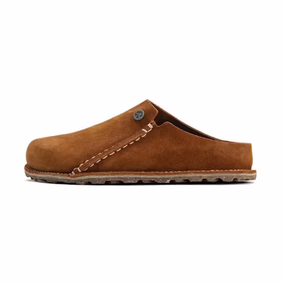 (PS) Birkenstock Clogs 'Brown Suede CMFT'
