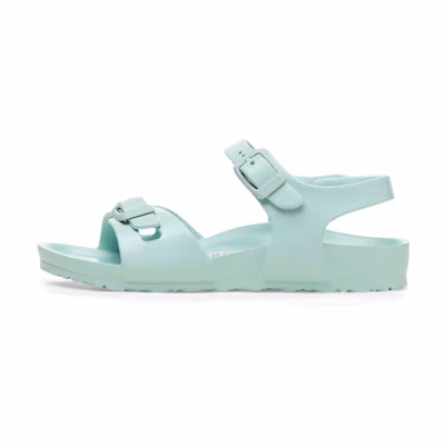 (PS) Birkenstock CMFT Round Toe Narrow 'Light Blue Buckle'