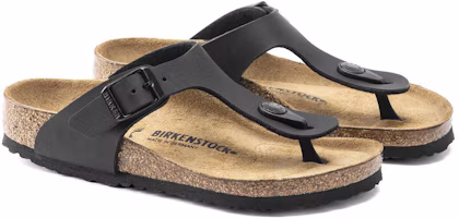 Lookbook (PS) Birkenstock 舒適軟足床窄版夾腳涼鞋 '黑色' 0846143