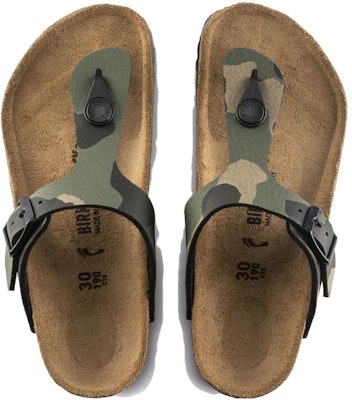 (Preschool) Birkenstock Gizeh 'Camouflage Green' 1018638 Shop (Preschool) Birkenstock Gizeh 'Camouflage Green' 1018638