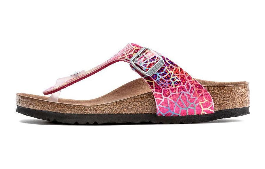 (Preschool) Birkenstock Gizeh 'Narrow Pink Comfort' 1022207