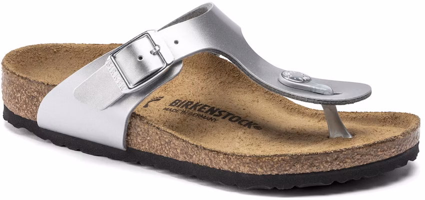 (Preschool) Birkenstock Gizeh 'Silver' 1019159 Lookbook (Preschool) Birkenstock Gizeh 'Silver' 1019159