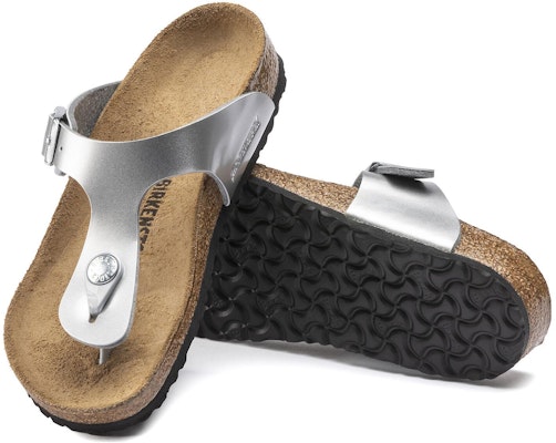 (Preschool) Birkenstock Gizeh 'Silver Narrow' 1019192 Shop (Preschool) Birkenstock Gizeh 'Silver Narrow' 1019192