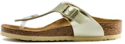 Buy (Preschool) Birkenstock Gizeh Narrow 'Metallic Gold' 1015593