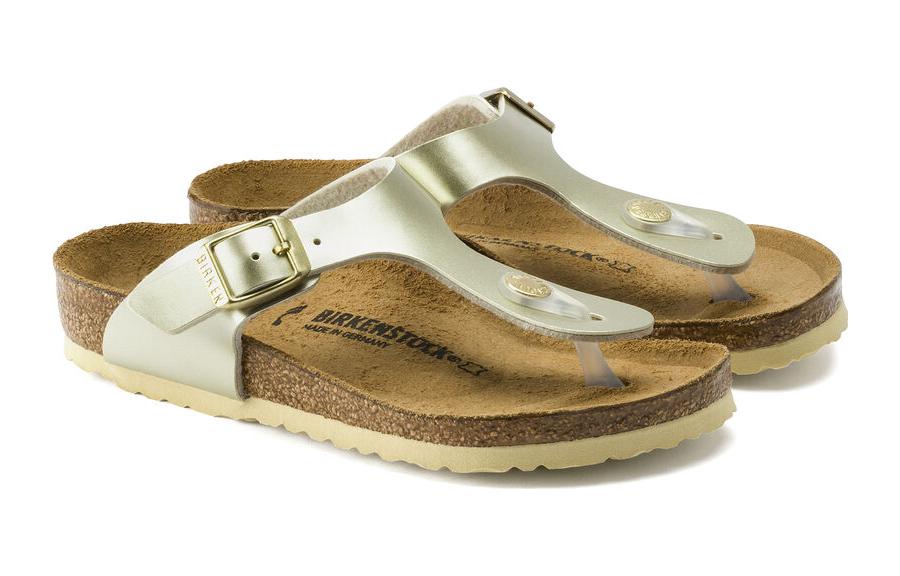 Lookbook (PS) Birkenstock Gizeh Estrechas 'Oro Metálico' 1015593