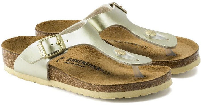 (Preschool) Birkenstock Gizeh Narrow 'Metallic Gold' 1015593 Lookbook (Preschool) Birkenstock Gizeh Narrow 'Metallic Gold' 1015593