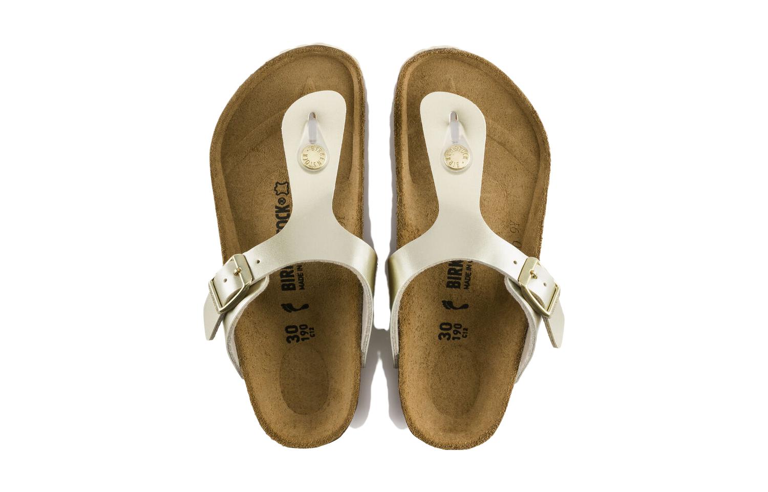 Shop (PS) Birkenstock Gizeh Estrechas 'Oro Metálico' 1015593