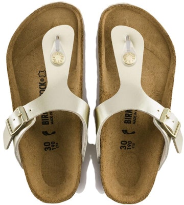 (Preschool) Birkenstock Gizeh Narrow 'Metallic Gold' 1015593 Shop (Preschool) Birkenstock Gizeh Narrow 'Metallic Gold' 1015593