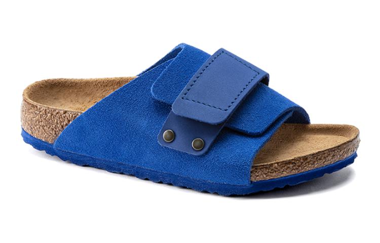 (PS) Birkenstock Kyoto Suede Nubuck 'Ultra Blue' 圖 2