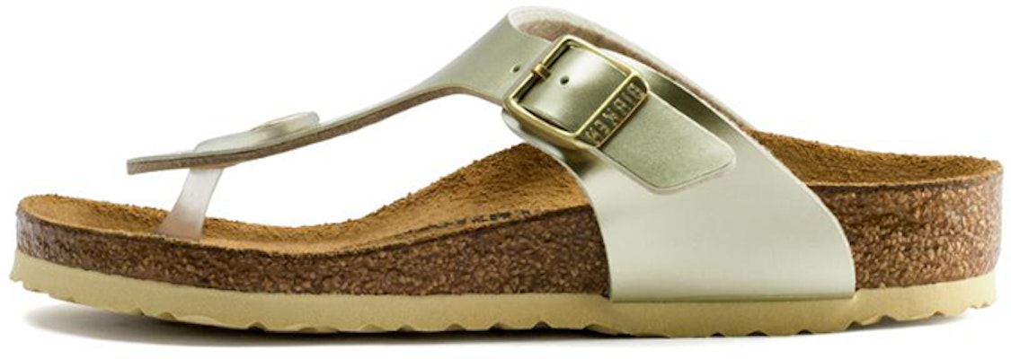 (Preschool) Birkenstock Leather Slide 'Gold' 1015592 Buy (Preschool) Birkenstock Leather Slide 'Gold' 1015592