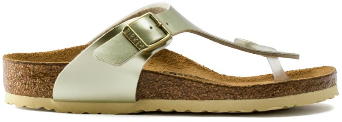 (Preschool) Birkenstock Leather Slide 'Gold' 1015592 Order (Preschool) Birkenstock Leather Slide 'Gold' 1015592