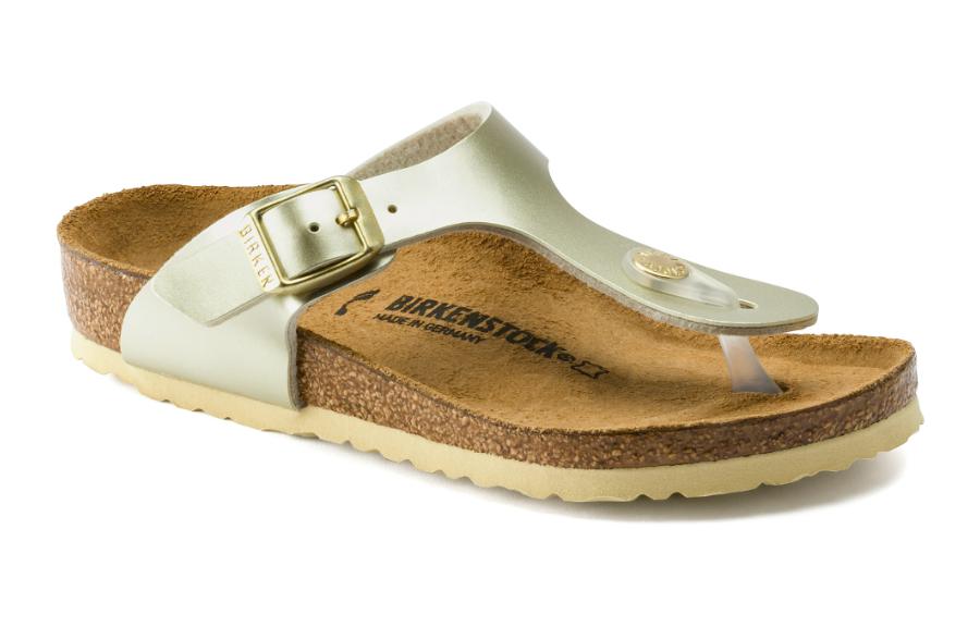 Lookbook (PS) Sandalia Birkenstock de Cuero 'Dorado' 1015592