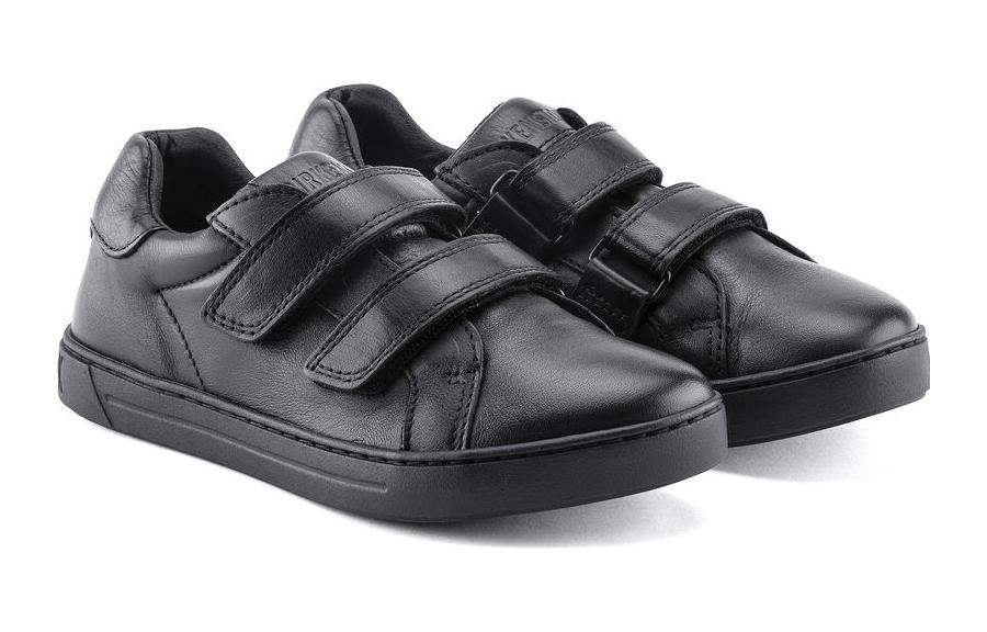 Lookbook (PS) Birkenstock 低筒魔鬼氈運動鞋 '黑色皮革' 1017820