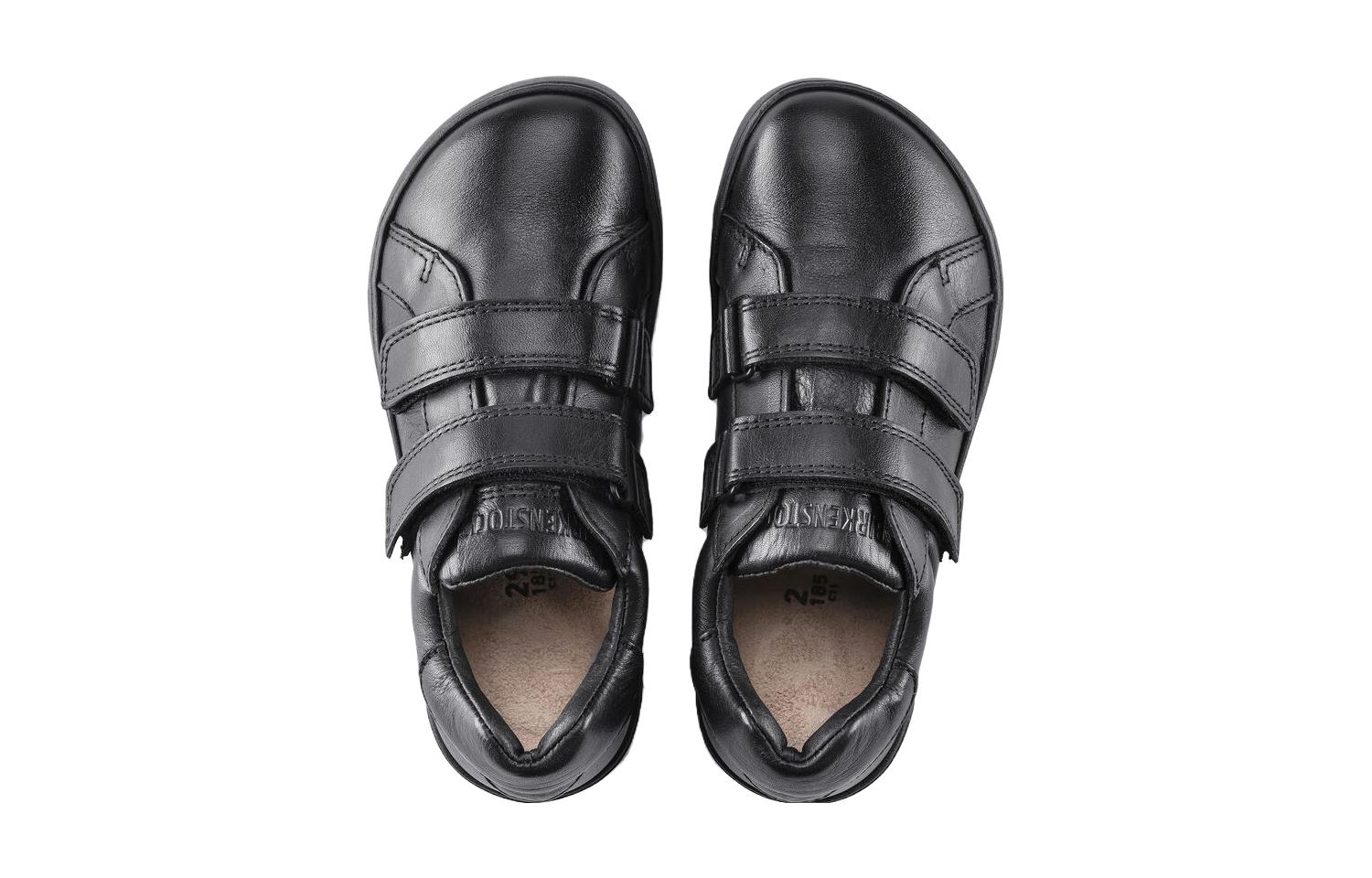 Shop (PS) Birkenstock 低筒魔鬼氈運動鞋 '黑色皮革' 1017820
