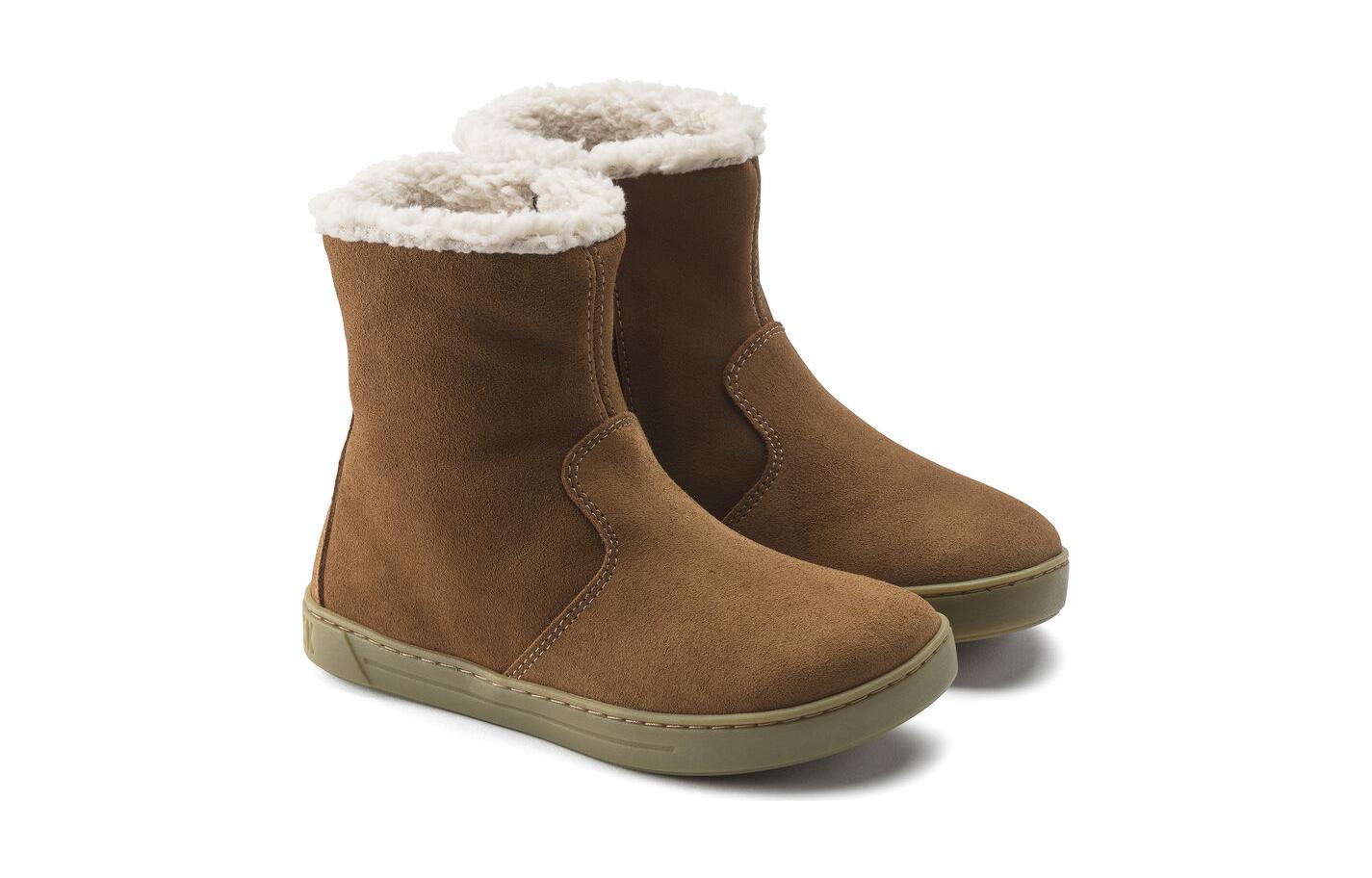 Lookbook (PS) 勃肯中筒靴 '棕色绒面' 1020206