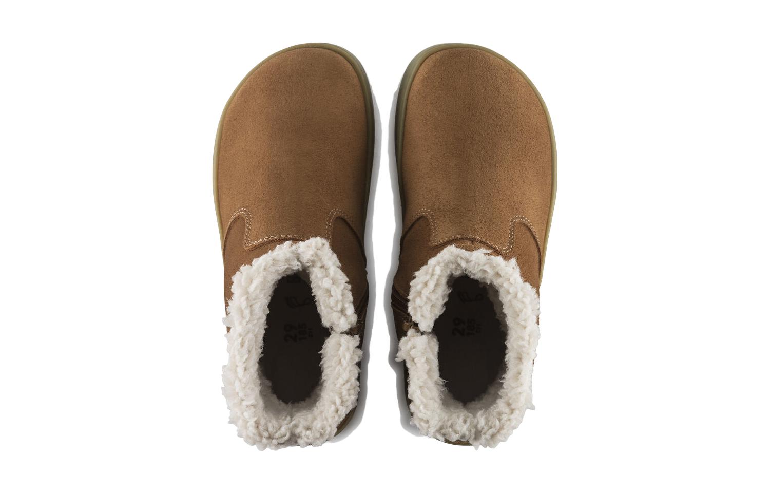 Shop (PS) 勃肯中筒靴 '棕色绒面' 1020206