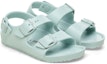 Lookbook (Preschool) Birkenstock Milano 'Comfort Round Toe Buckle Green Narrow Version' 1026751