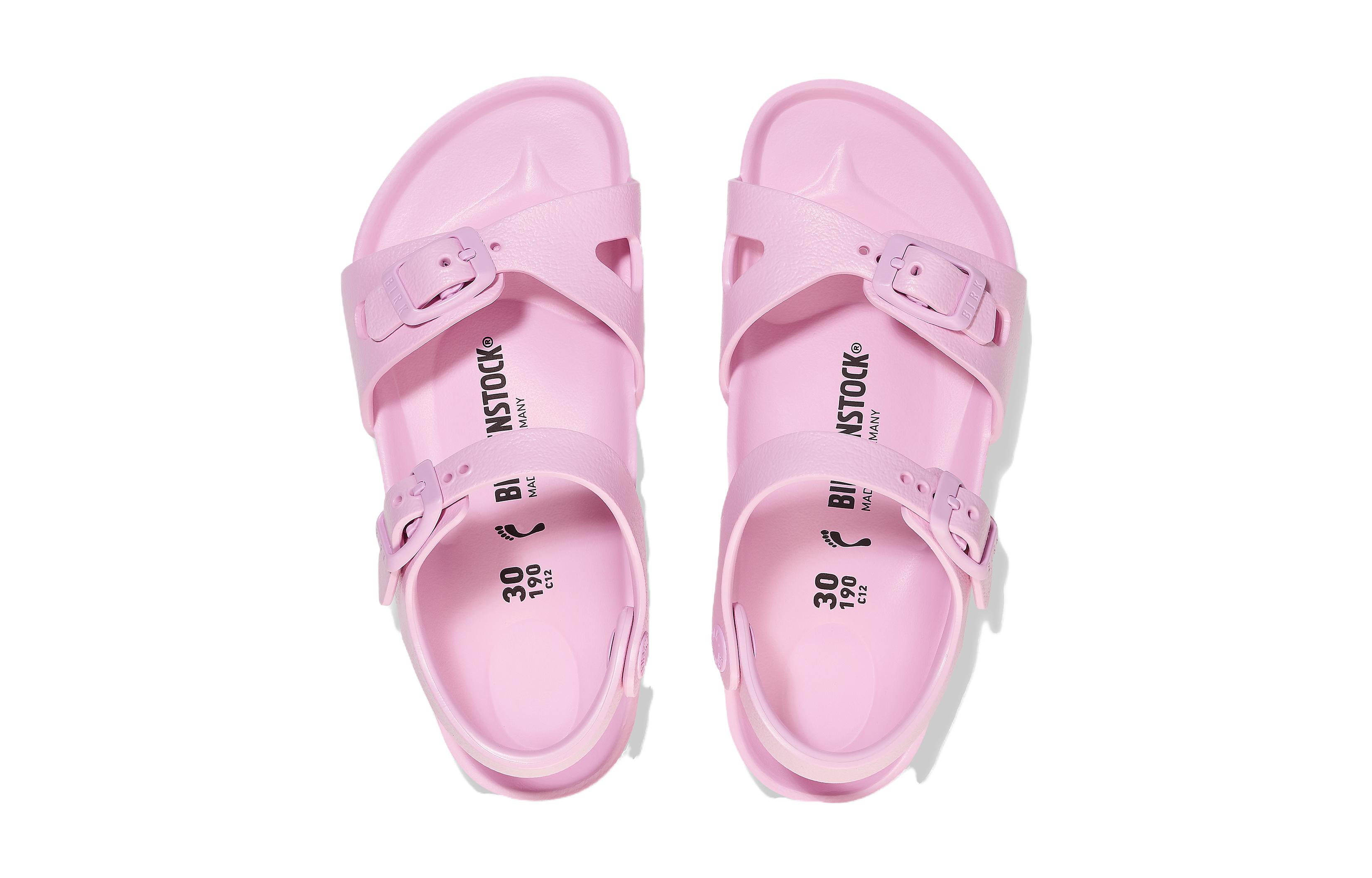 Lookbook (PS) ビルケンシュトック リオ EVA 'ピンク ナロー' 1027412