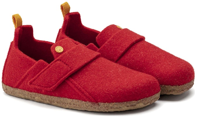 (Preschool) Birkenstock Round Toe Slip-On 'Red Suede' 1023094 Order (Preschool) Birkenstock Round Toe Slip-On 'Red Suede' 1023094