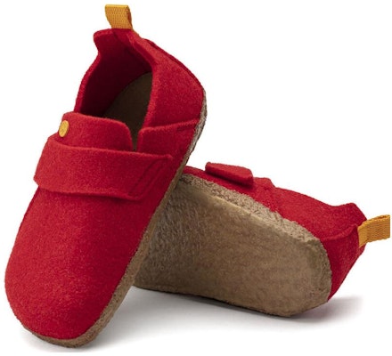 (Preschool) Birkenstock Round Toe Slip-On 'Red Suede' 1023094 Shop (Preschool) Birkenstock Round Toe Slip-On 'Red Suede' 1023094