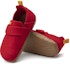Shop (Preschool) Birkenstock Round Toe Slip-On 'Red Suede' 1023094